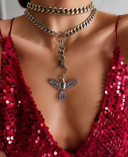 Rising Phoenix Necklace