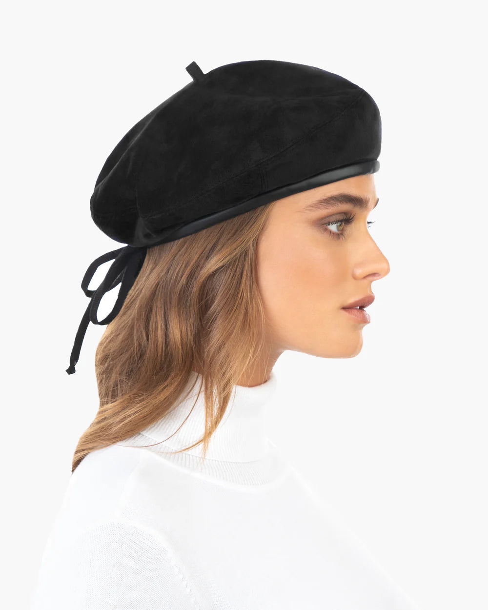 Suede Kate Beret Hat