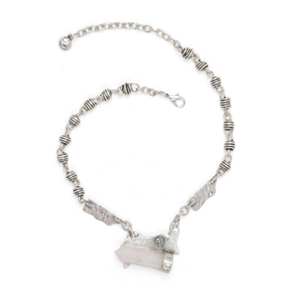 Sovereign Echo Crystal Necklace