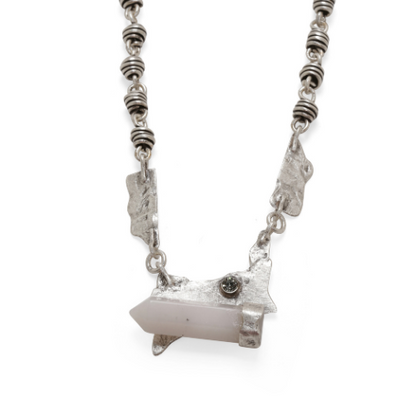 Sovereign Echo Crystal Necklace