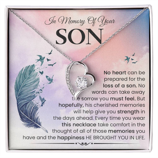 In loving memory of your son