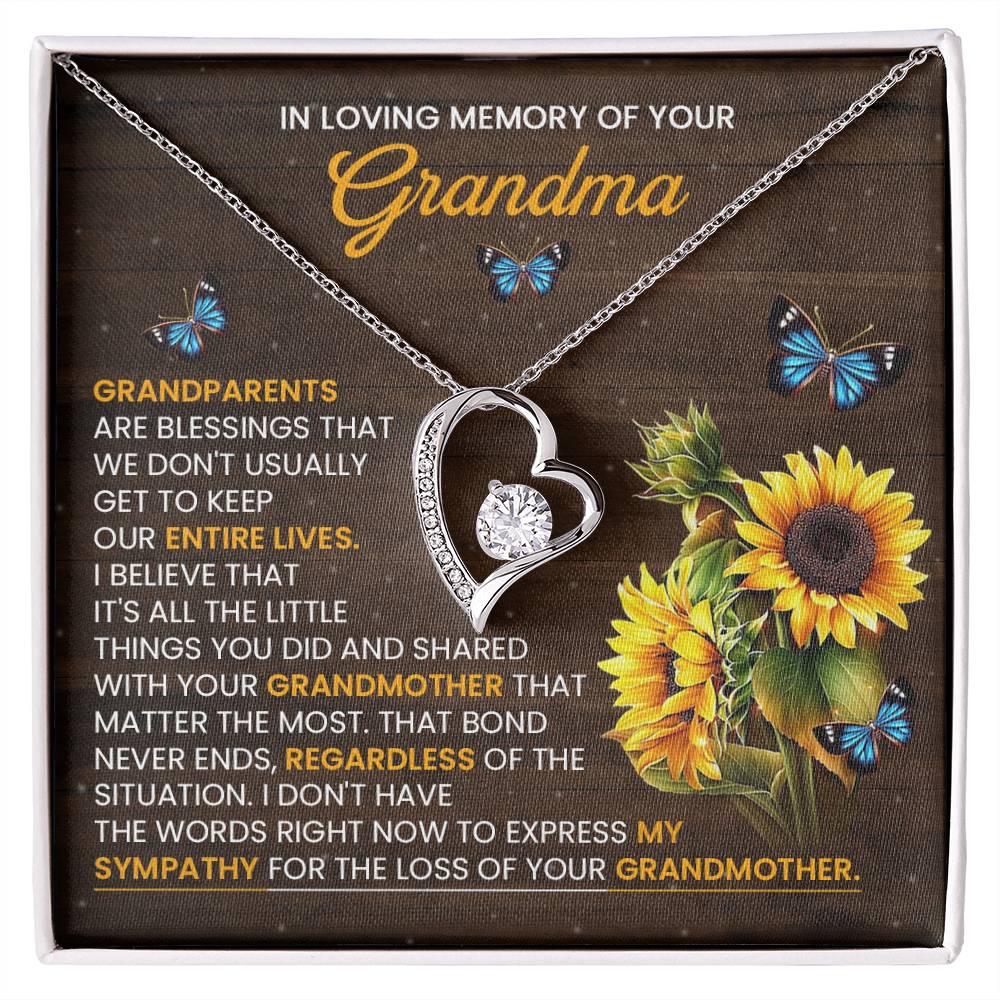 In loving memory of your Grandmother