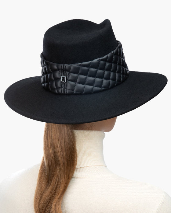 QUILTY FEDORA WINTER HAT - Story of 11