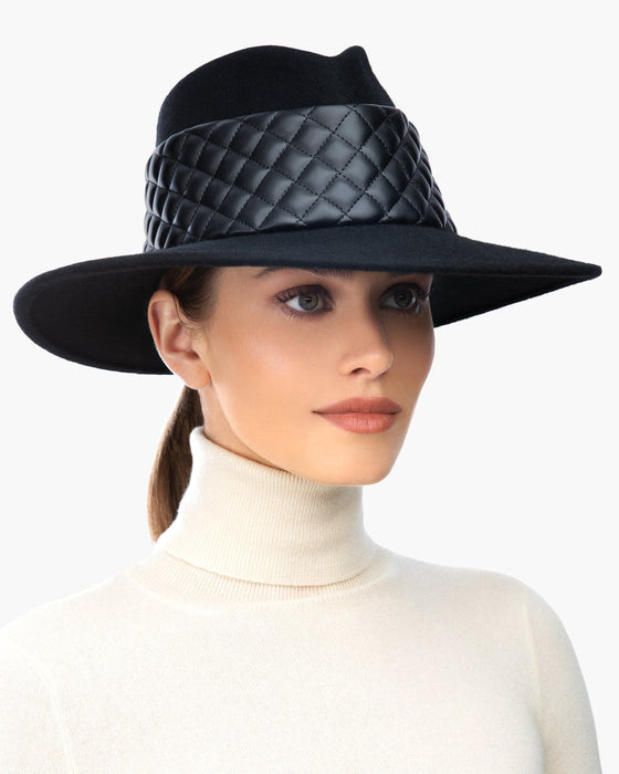 QUILTY FEDORA WINTER HAT - Story of 11